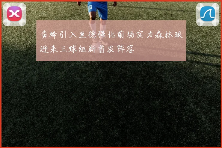 黄蜂引入里德强化前场实力森林狼迎来三球组新首发阵容